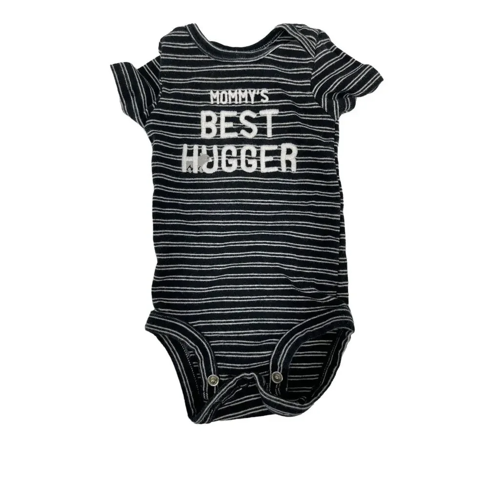 Carter's Gerber Lot Bundle of 3 One-Piece Bodysuits Baby Newborn